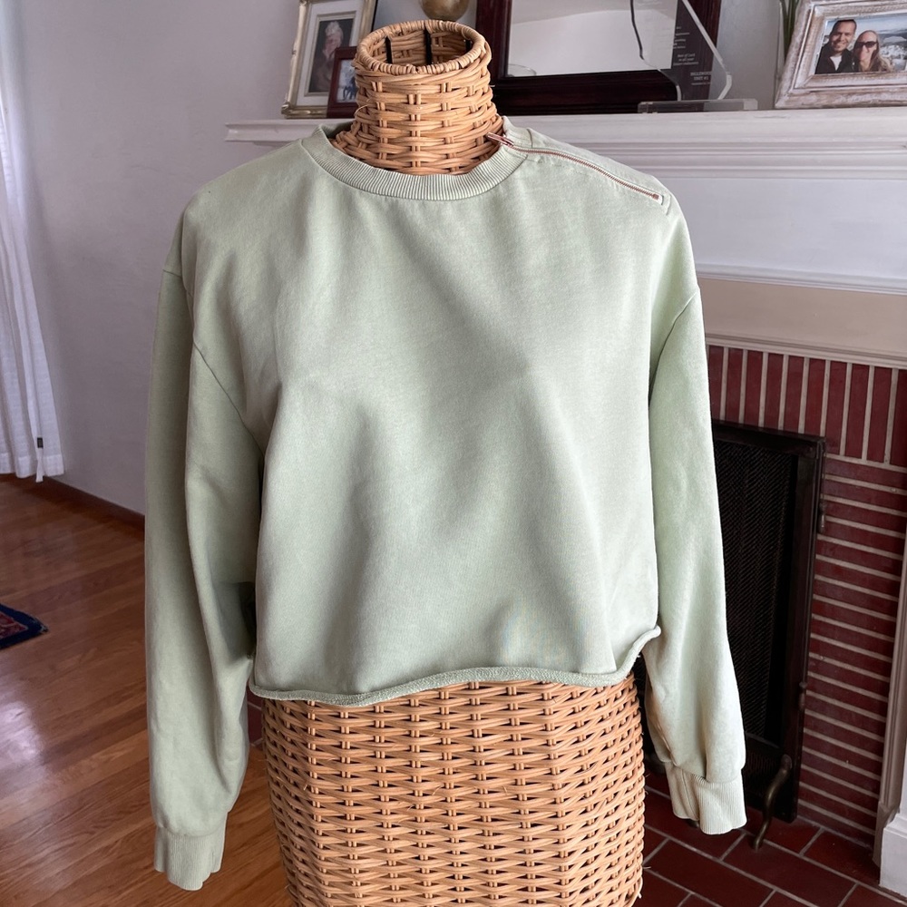 Allfenix crop green sweatshirt S